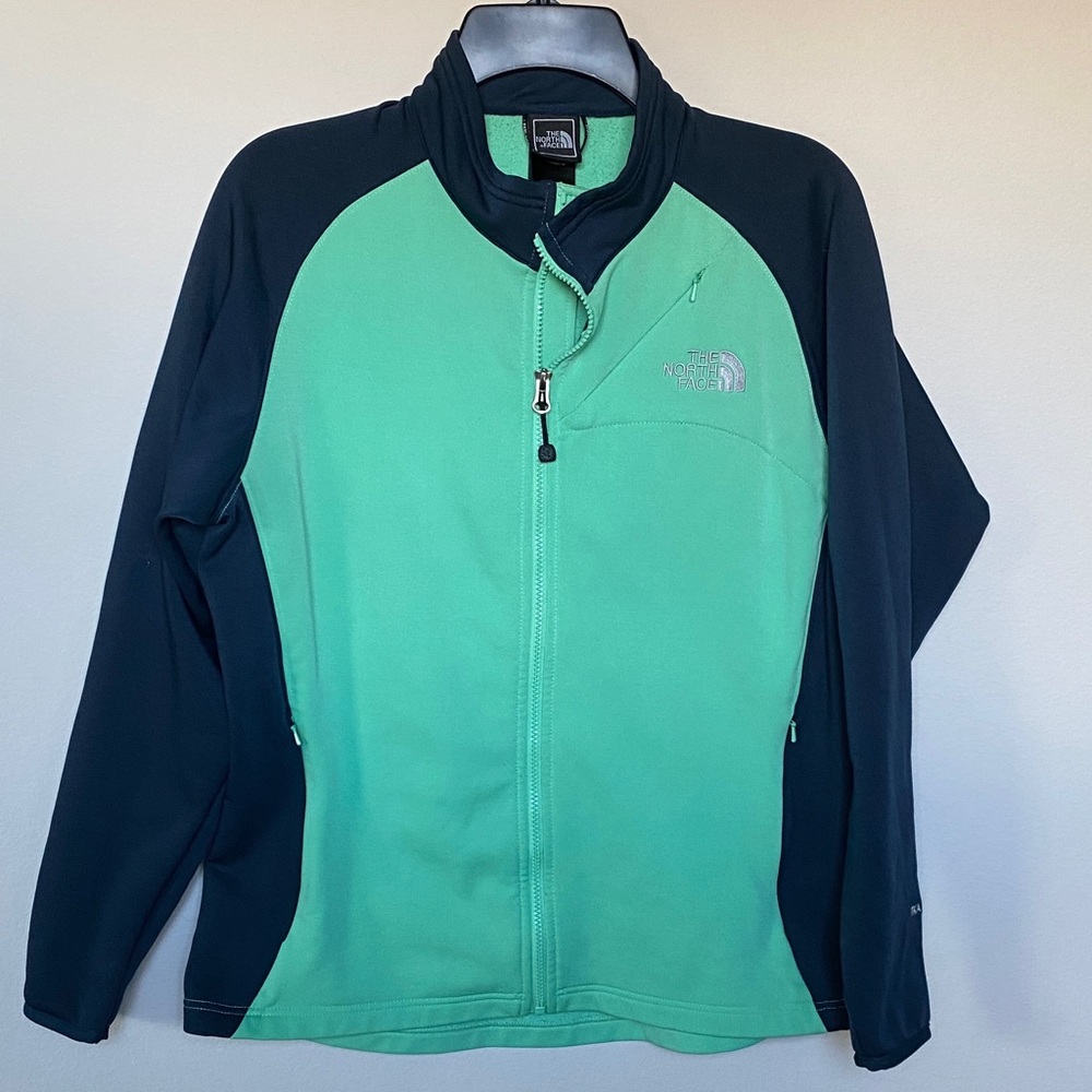 The North Face Navy/Mint Full Zip Jacket